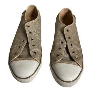 Kurt Geiger Gold Glitter Sneakers - Size 41